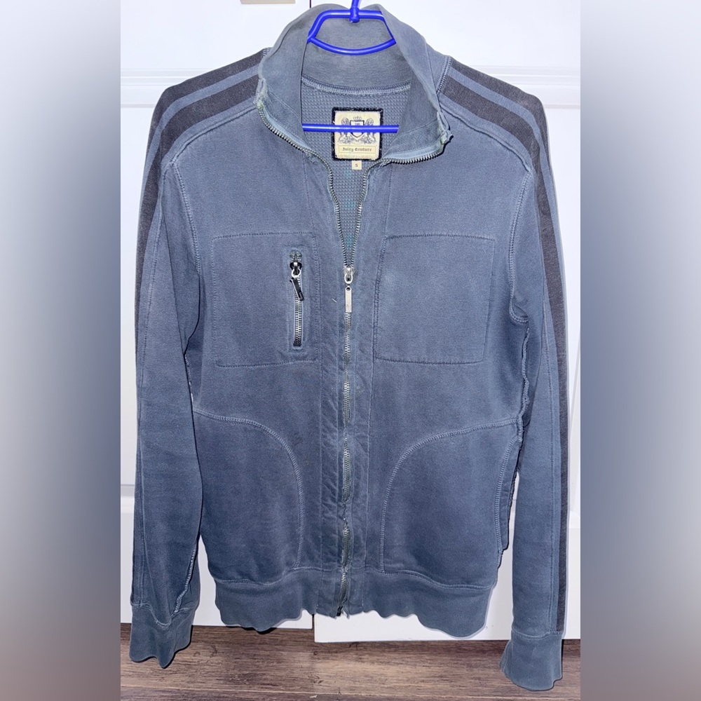 Juicy Couture Men’s Zip Up Sweater size Small | S